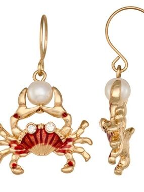 Crab earrings